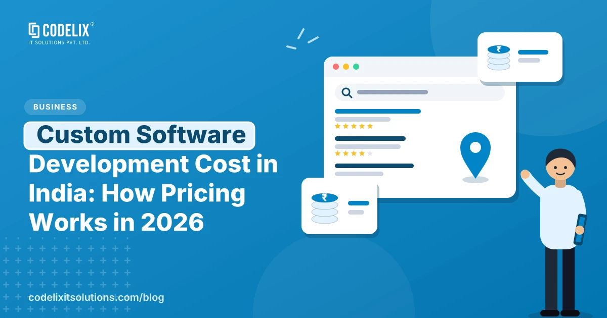Custom Software Development Cost in India: How Pricing Works in 2026