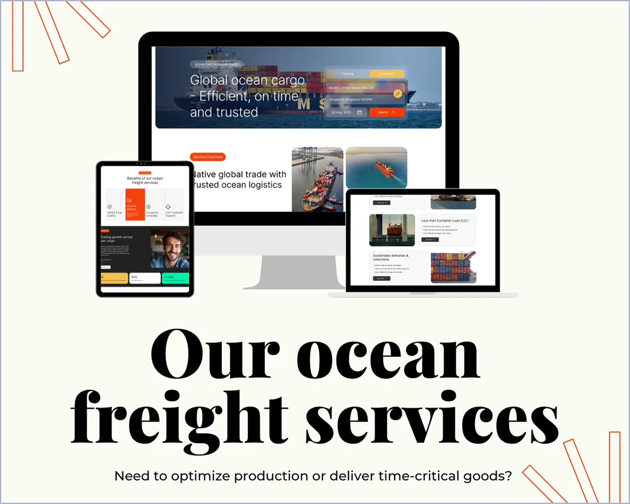Freight & Shipping Web Platform