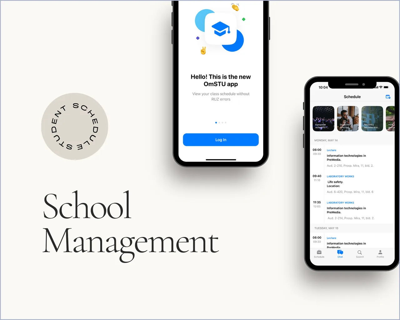 Modern School Management Mobile Application